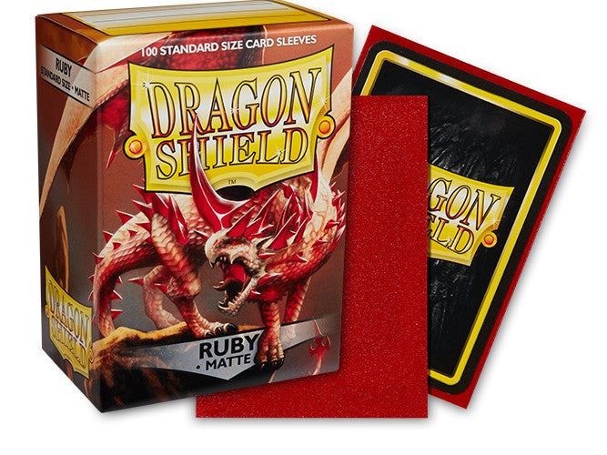 Dragon Shield Sleeves: Standard Matte - Variety of Colors to Choose From