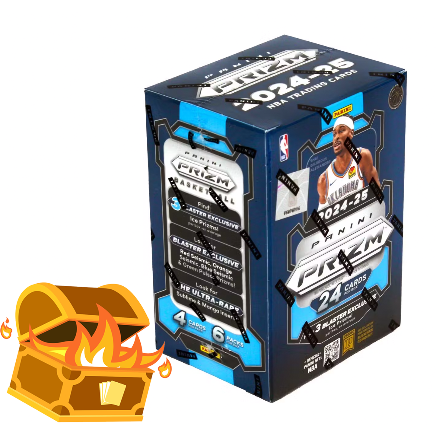 2024/25 Panini Prizm Basketball 6-Pack Blaster Box