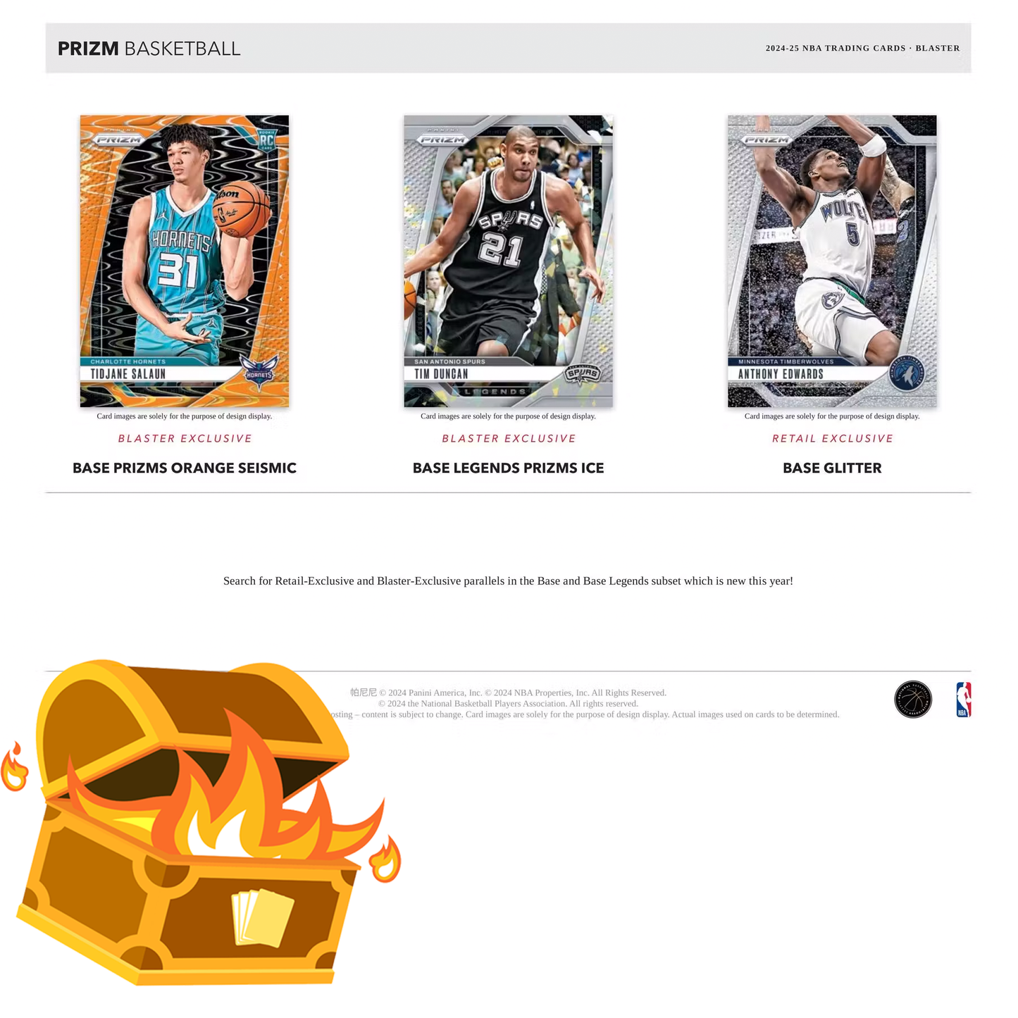 2024/25 Panini Prizm Basketball 6-Pack Blaster Box